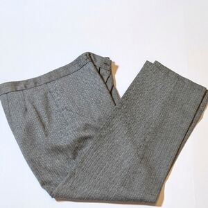 Vintage Woolmark Pants Women's Annie‎ Alexander 100% Wool Dressy Career 14 Tweed